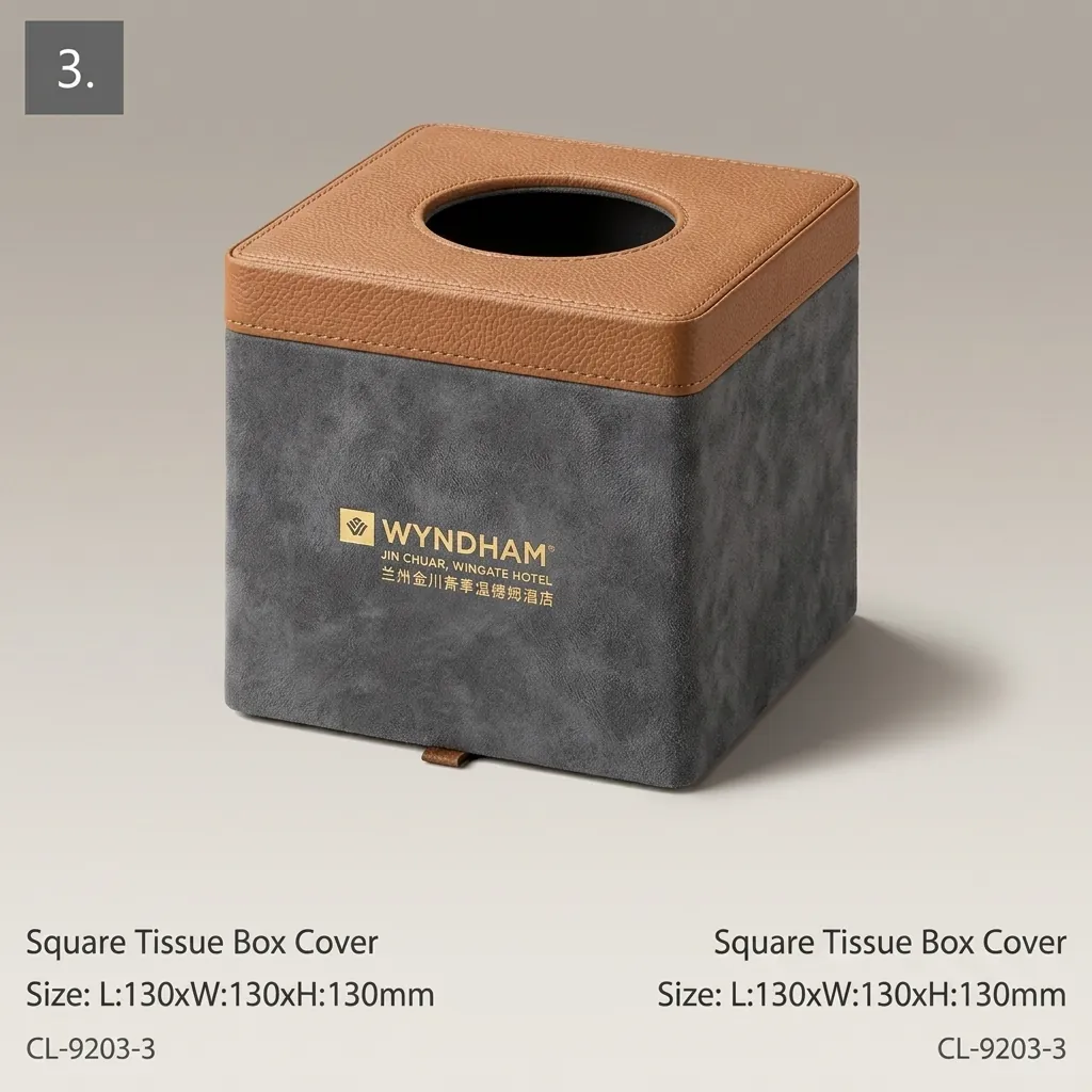 PU Leather 12-Piece Amenities Set with Ice Bucket — LTH-1029 (image 10)