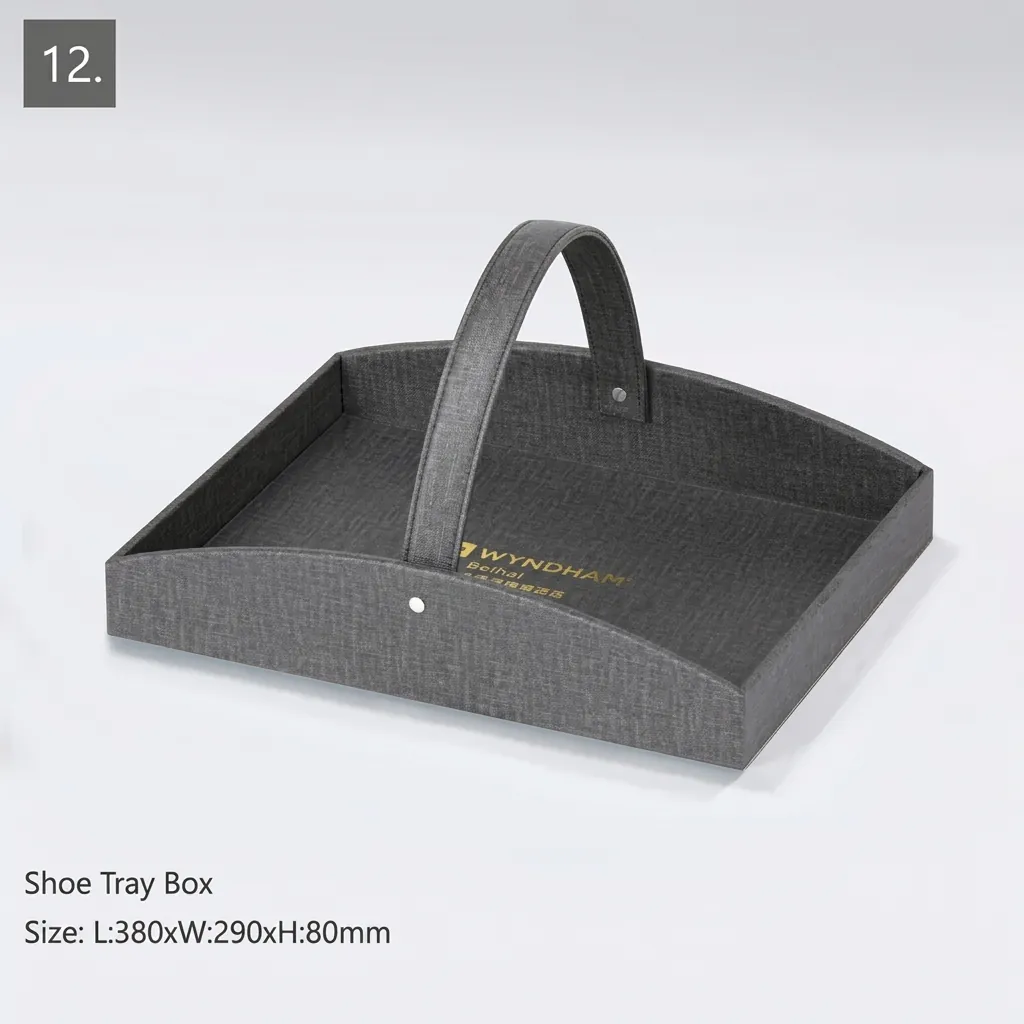 PU Leather 13-Piece Amenities Set with Menu Book — LTH-1034 (image 6)