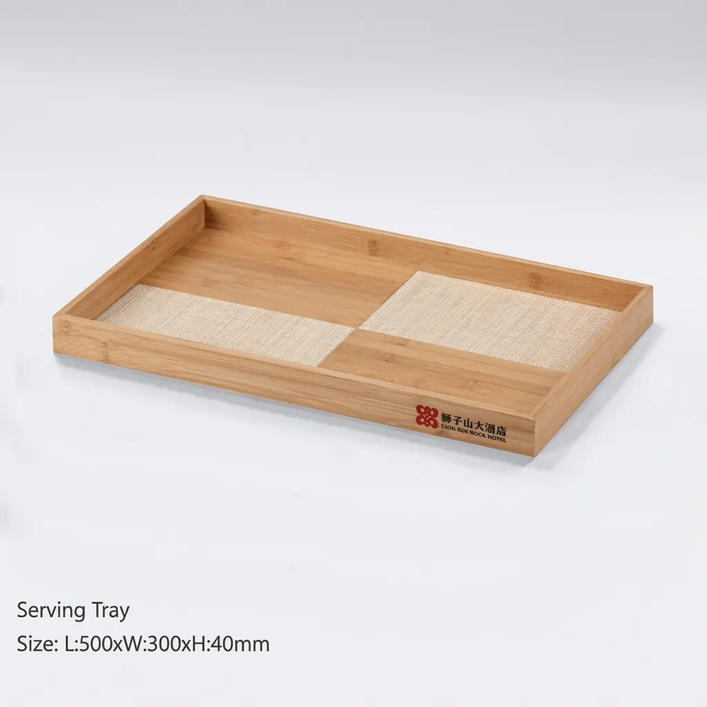 Wood & Pu Leather Hotel Amenities 8pcs — LTH-1035 (image 2)