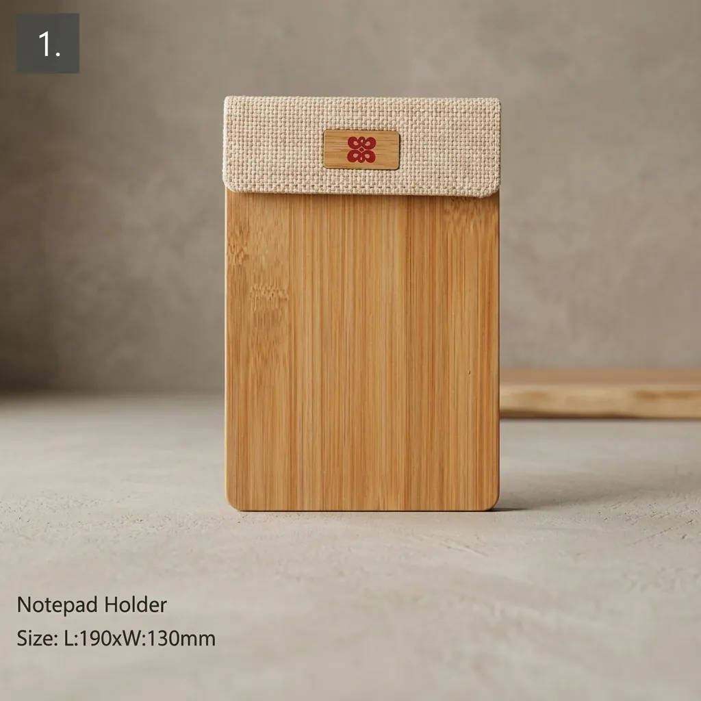 Wood & Pu Leather Hotel Amenities 8pcs — LTH-1035 (image 3)