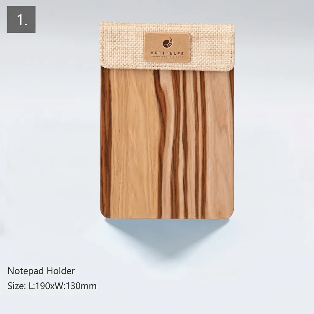 Wood & Pu Leather Hotel Amenities 9pcs — LTH-1036 (image 4)