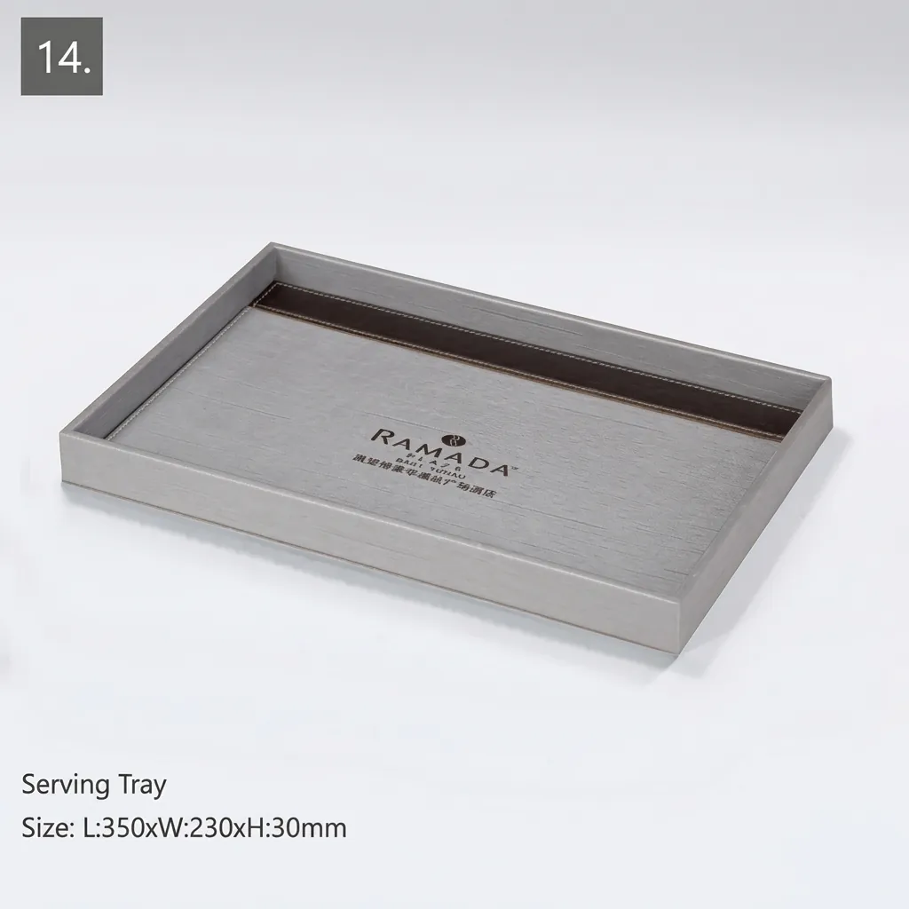 PU Leather 15-Piece Amenities Set with Door Hanger Sign — LTH-1037 (image 8)