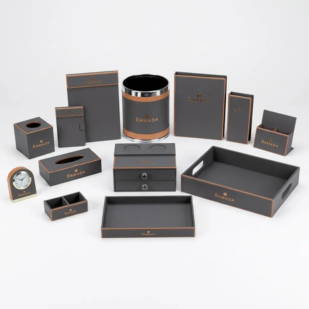 PU Leather 13-Piece Amenities Set [1039] — LTH-1039 (image 7)