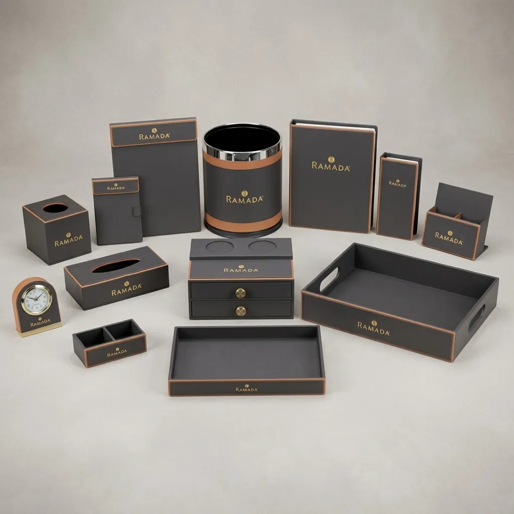 PU Leather 13-Piece Amenities Set [1039] — LTH-1039 (image 15)