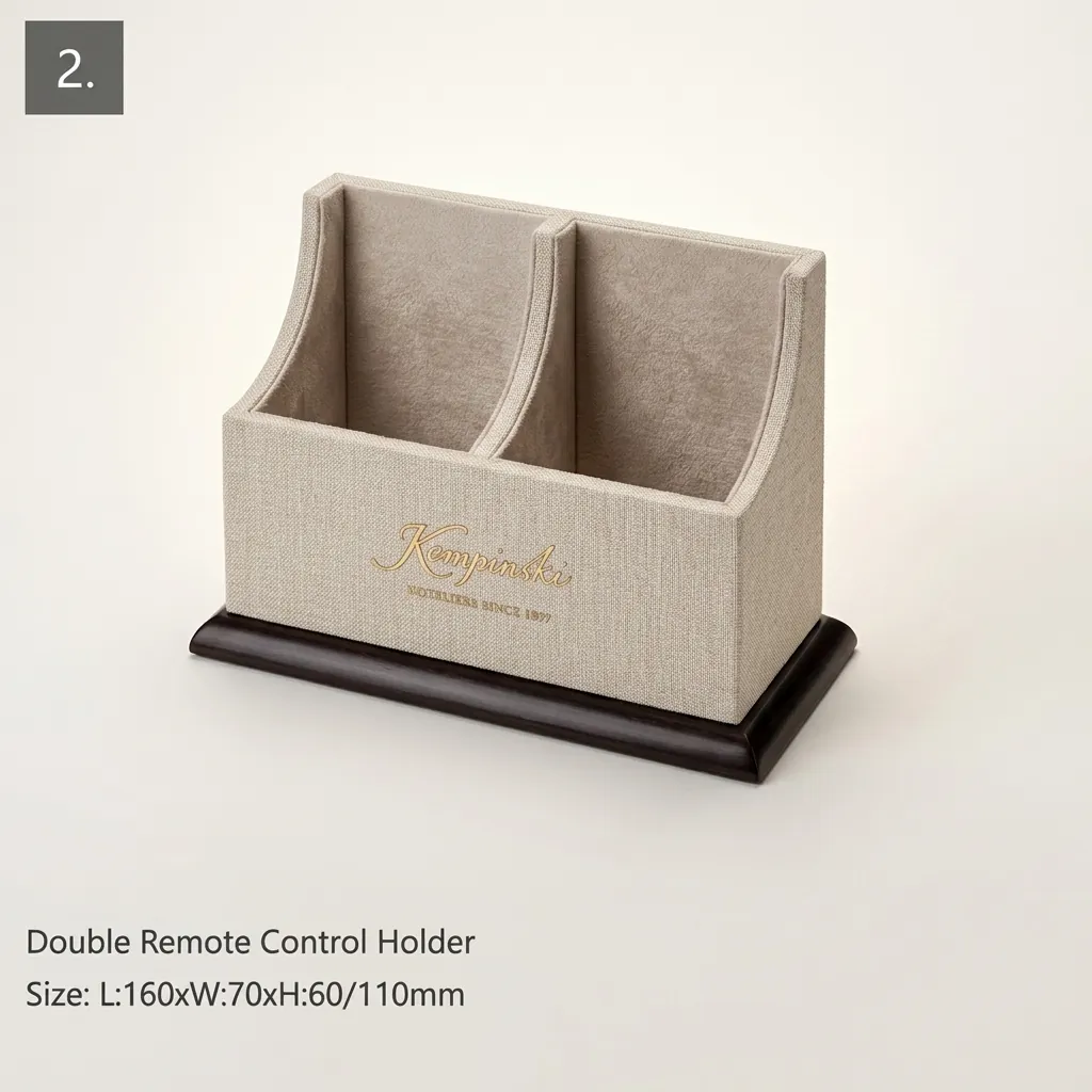 PU Leather 11-Piece Amenities Set with Alarm Clock — LTH-1044 (image 7)