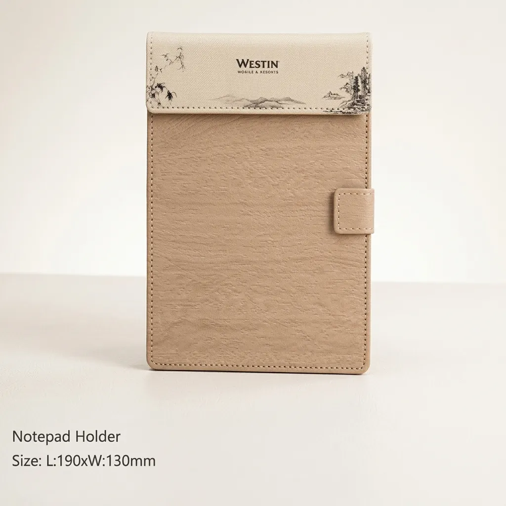 PU Leather 12-Piece Amenities Set with Brochure Holder — LTH-1046 (image 8)