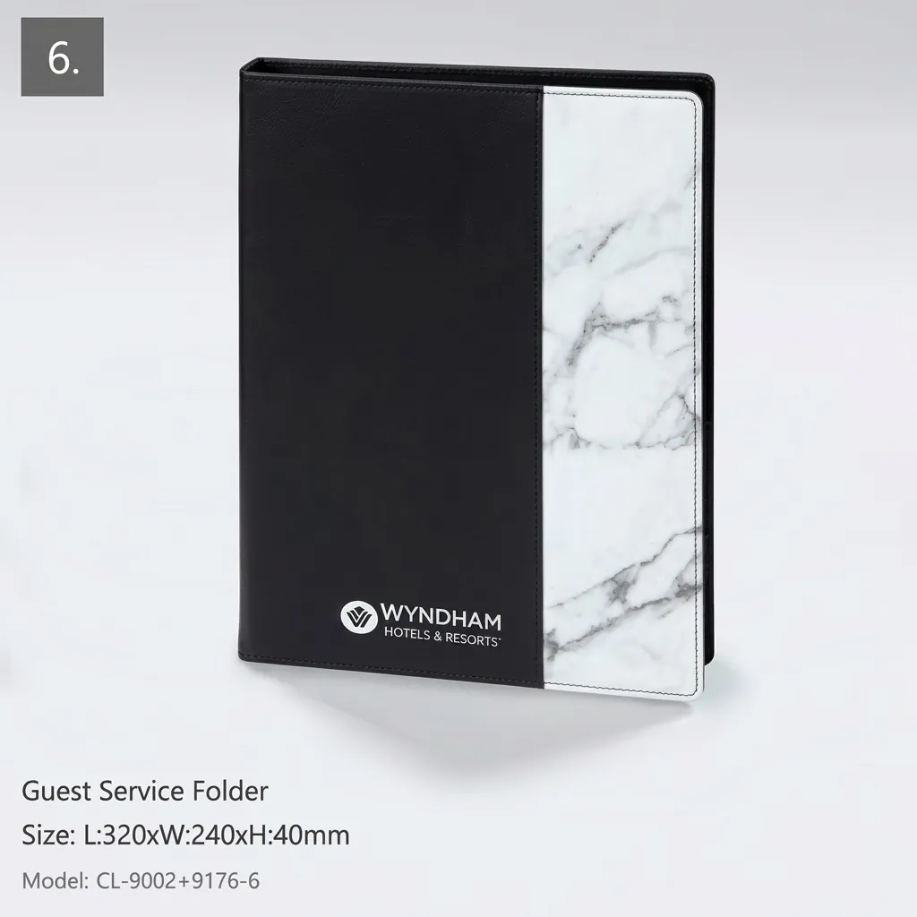 PU Leather 11-Piece Amenities Set with Notepad Holder A4 Paper — LTH-1047 (image 12)