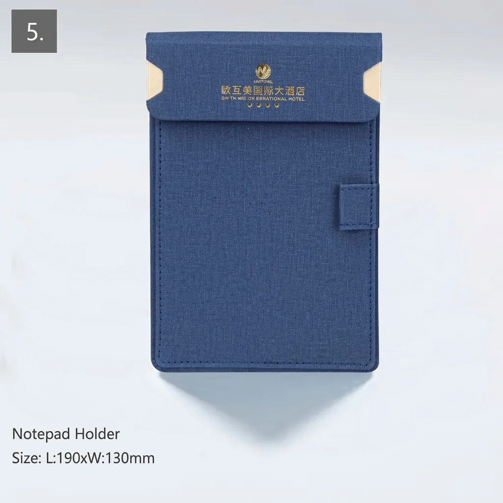 PU Leather 10-Piece Amenities Set with Bill Presenter — LTH-1048 (image 10)