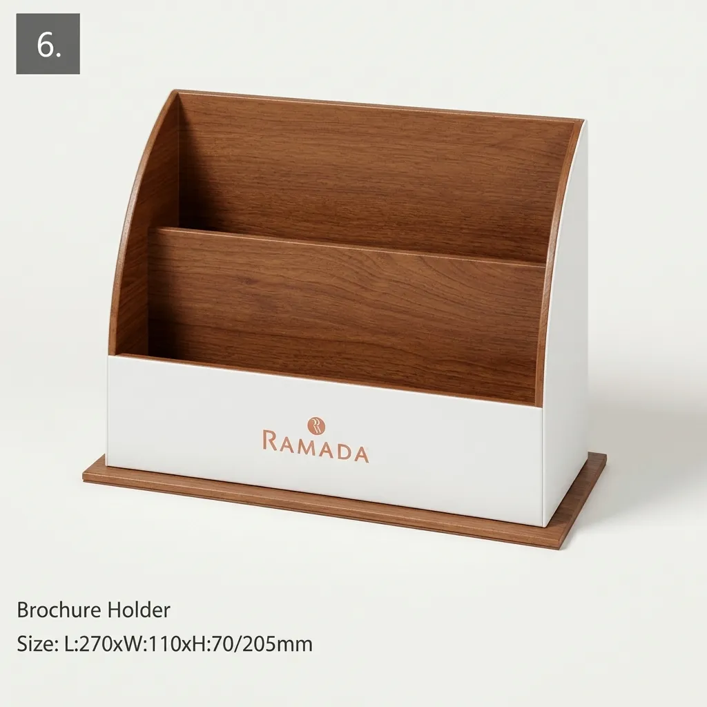 PU Leather 11-Piece Amenities Set with Double Sachet Holder Box With Lid — LTH-1049 (image 12)
