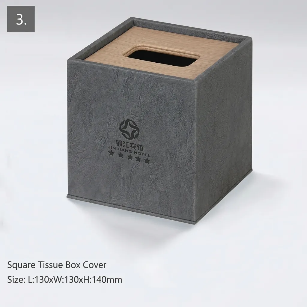 PU Leather 11-Piece Amenities Set with Memo Pad Box — LTH-1052 (image 9)