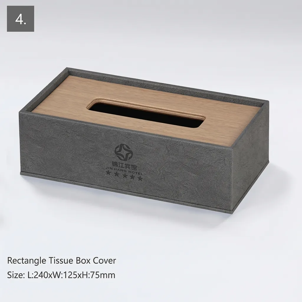 PU Leather 11-Piece Amenities Set with Memo Pad Box — LTH-1052 (image 10)