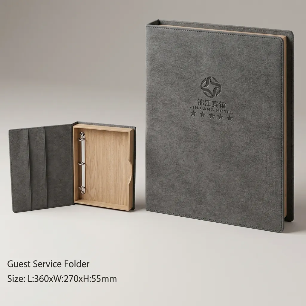 PU Leather 11-Piece Amenities Set with Memo Pad Box — LTH-1052 (image 12)