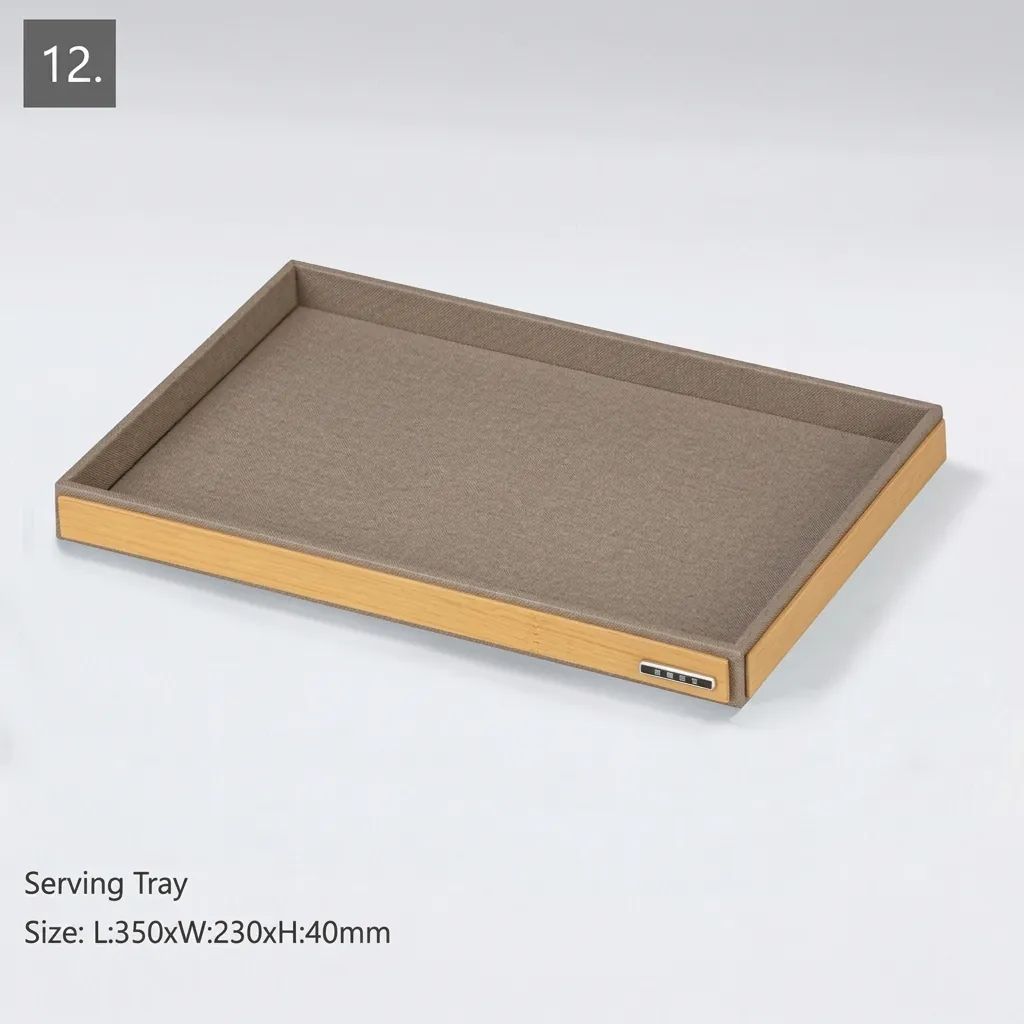 PU Leather 13-Piece Amenities Set with Brochure Holder — LTH-1053 (image 6)