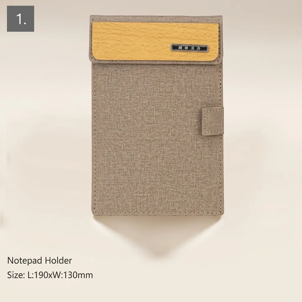 PU Leather 13-Piece Amenities Set with Brochure Holder — LTH-1053 (image 9)