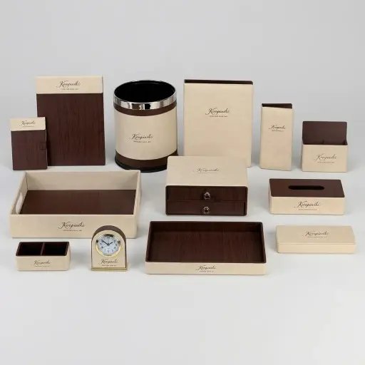 PU Leather 13-Piece Amenities Set [1054]