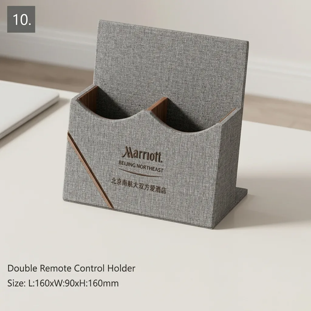 PU Leather 13-Piece Amenities Set with Shoe Box Tray — LTH-1055 (image 4)