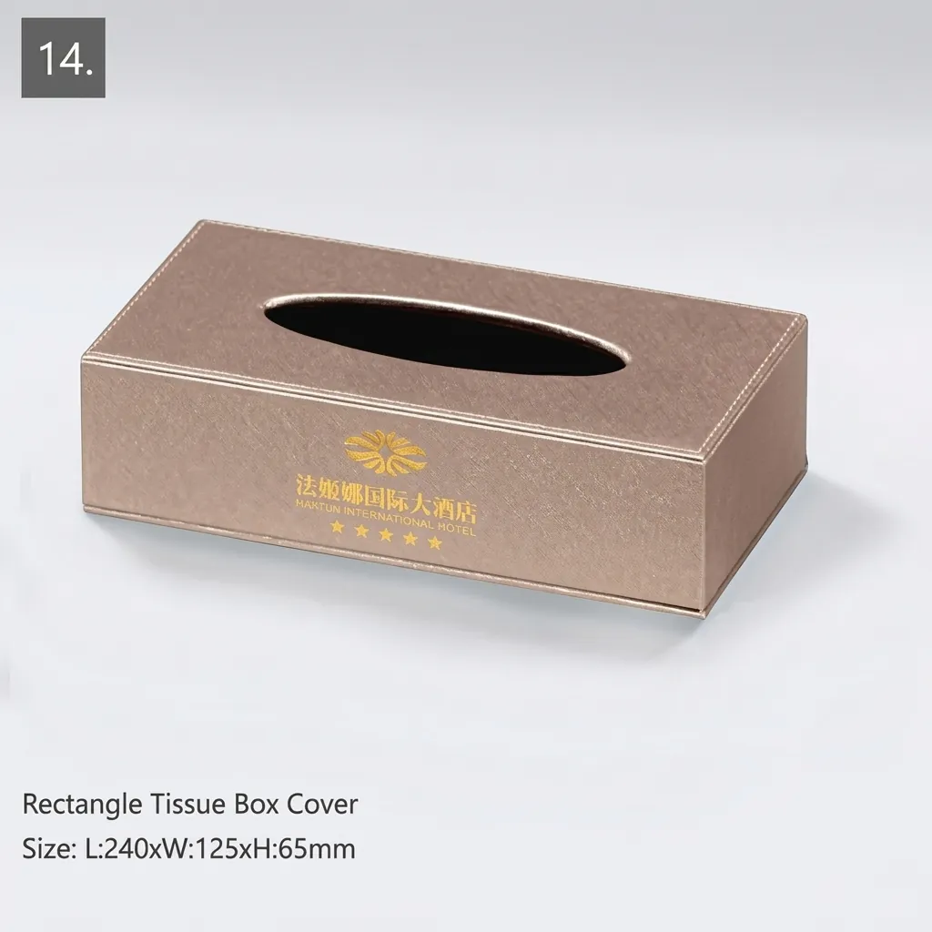 Pu Leather Hotel Amenities 18pcs — LTH-1056 (image 8)