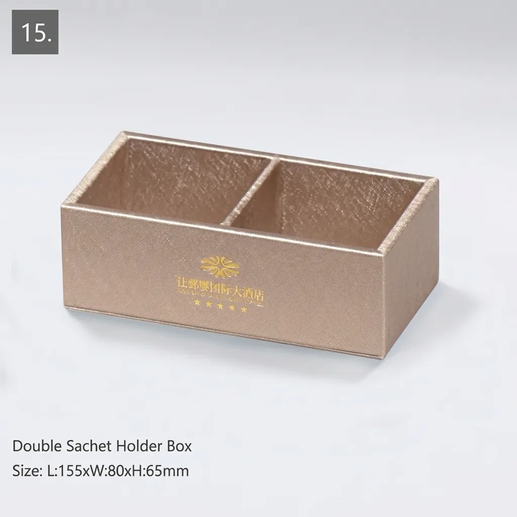 Pu Leather Hotel Amenities 18pcs — LTH-1056 (image 9)