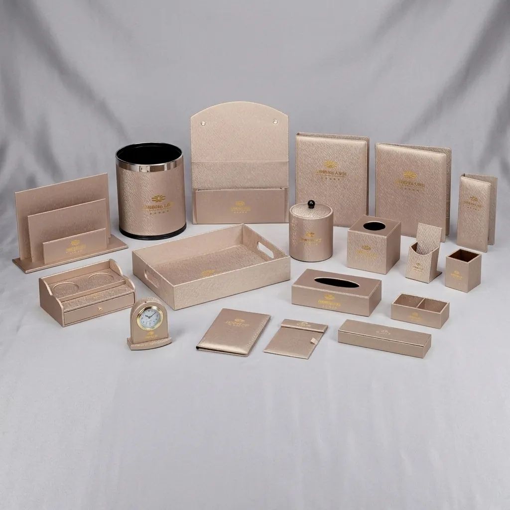 Pu Leather Hotel Amenities 18pcs — LTH-1056 (image 12)