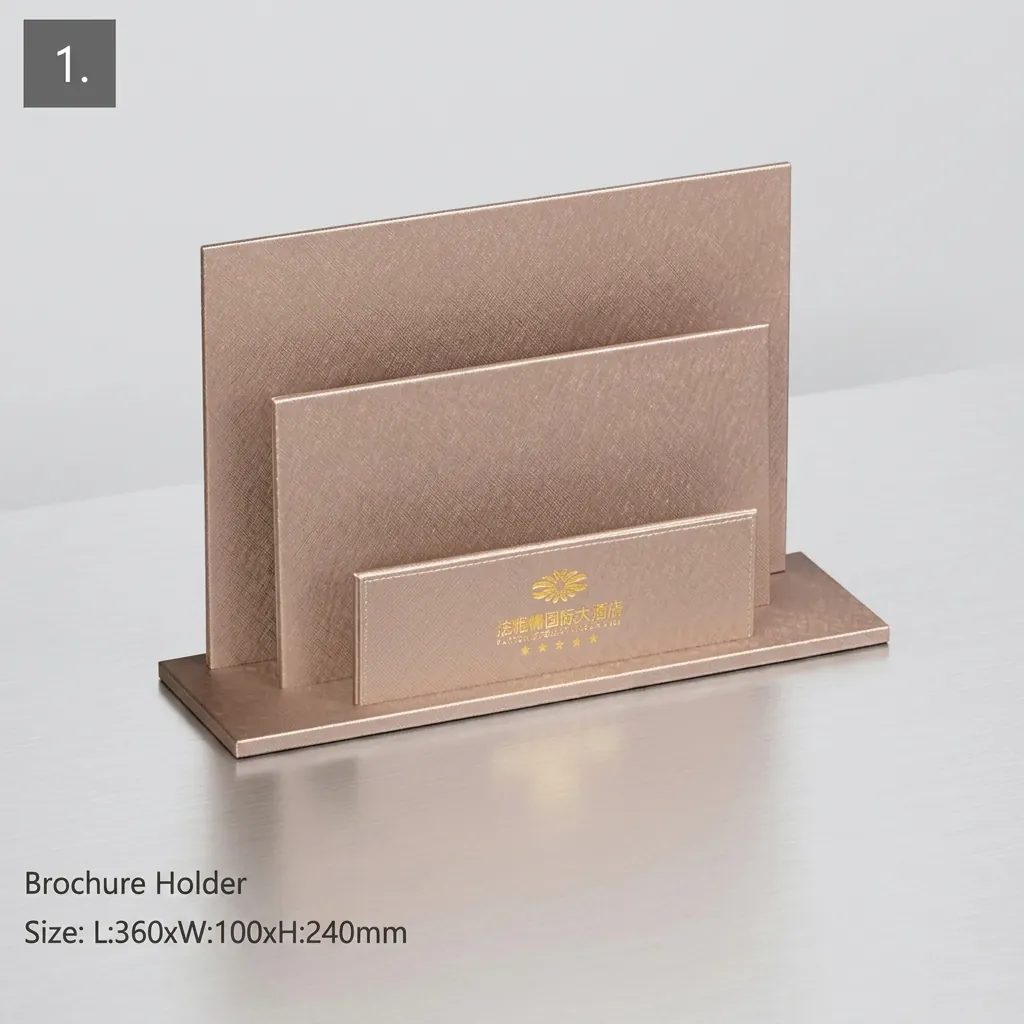 Pu Leather Hotel Amenities 18pcs — LTH-1056 (image 14)