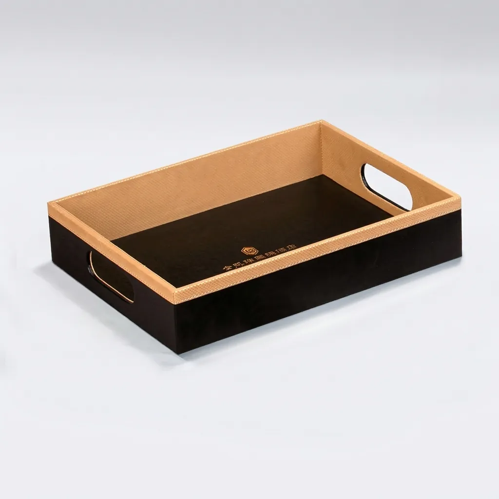 PU Leather 16-Piece Amenities Set with Double Sachet Tray Box — LTH-1057 (image 3)