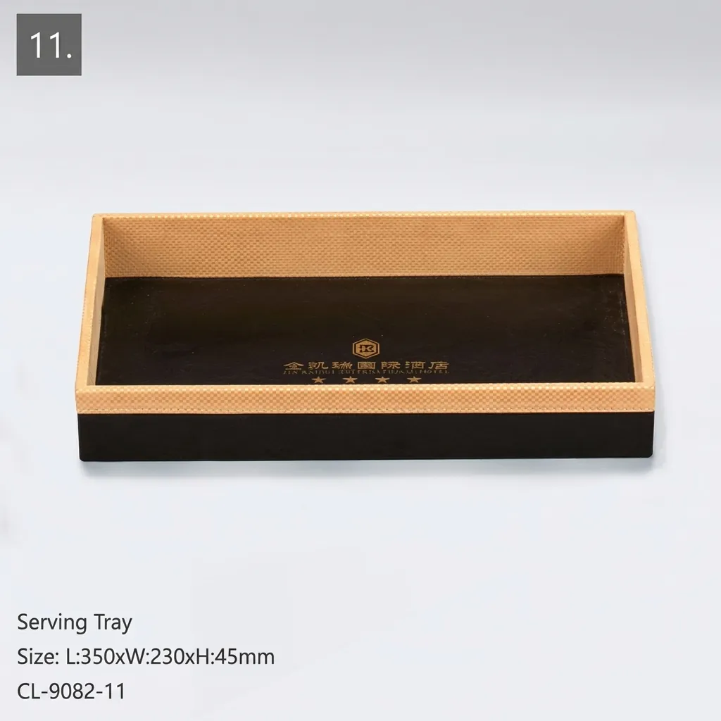 PU Leather 16-Piece Amenities Set with Double Sachet Tray Box — LTH-1057 (image 5)