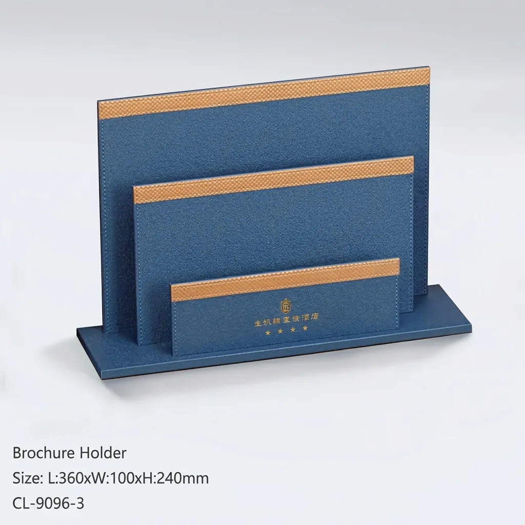 PU Leather 16-Piece Amenities Set with Service Folder With Clip — LTH-1058 (image 14)