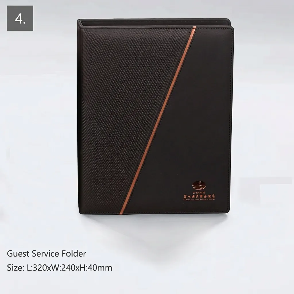 PU Leather 12-Piece Amenities Set with Amenities Tray With Single Drawer [1059]… (image 10)