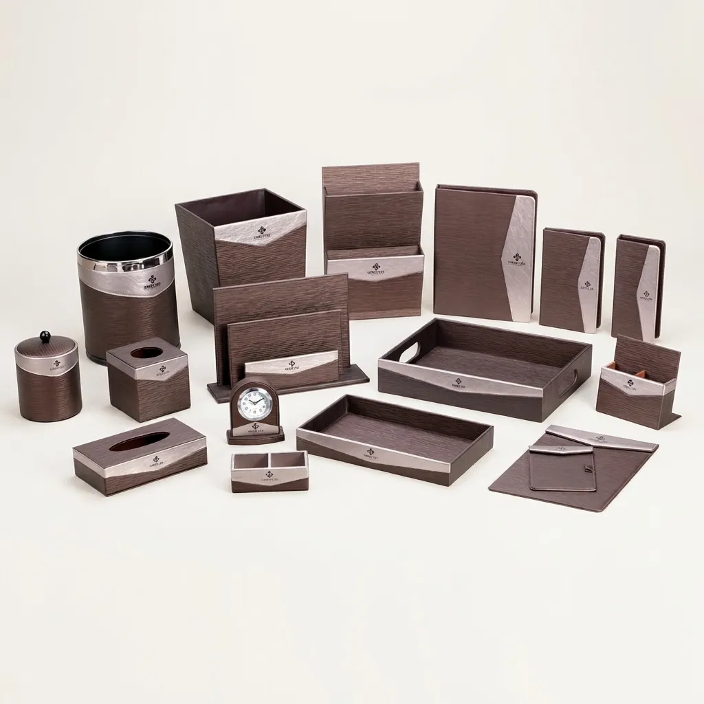 PU Leather 17-Piece Amenities Set — LTH-1060 (image 12)