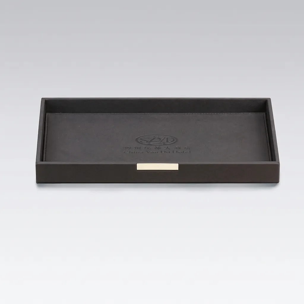 PU Leather 15-Piece Amenities Set with Sachet Holder Box With 3 Compartment — LTH-1064 (image 5)