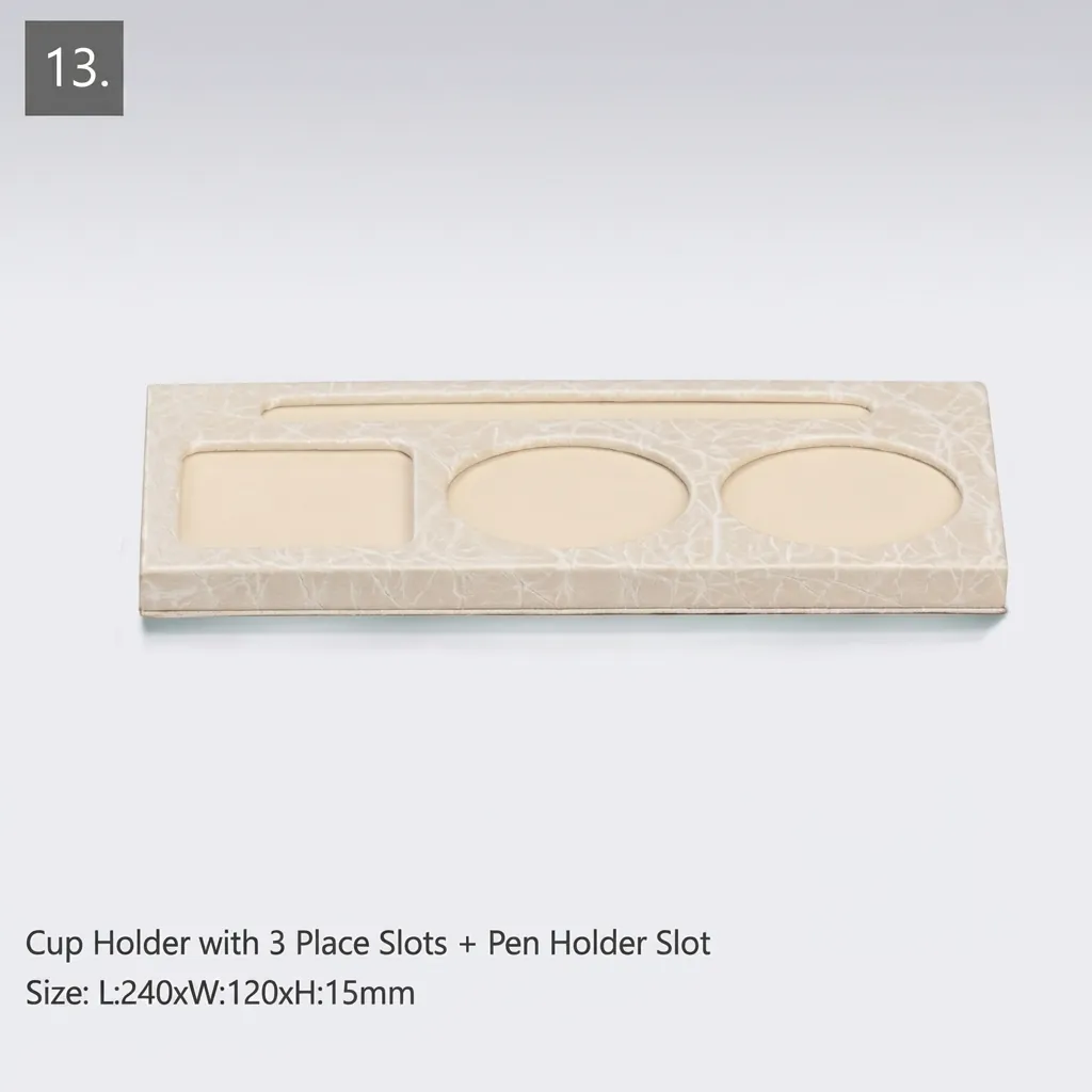 Pu Leather Hotel Amenities 14pcs — LTH-1067 (image 7)