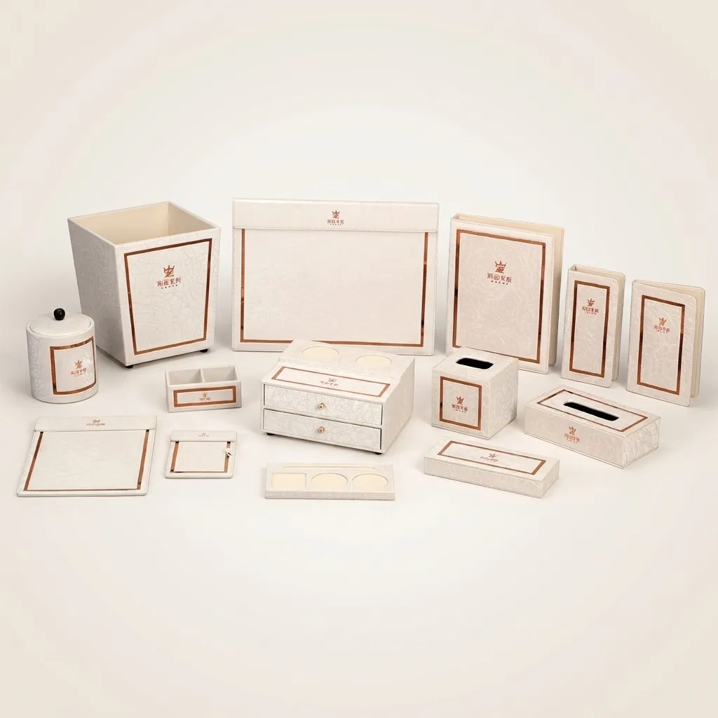 Pu Leather Hotel Amenities 14pcs — LTH-1067 (image 9)