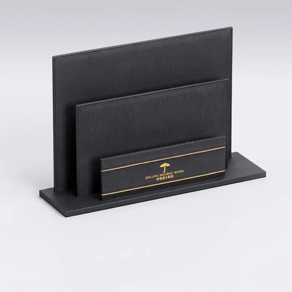 PU Leather 15-Piece Amenities Set with Shoe Tray Box — LTH-1068 (image 11)