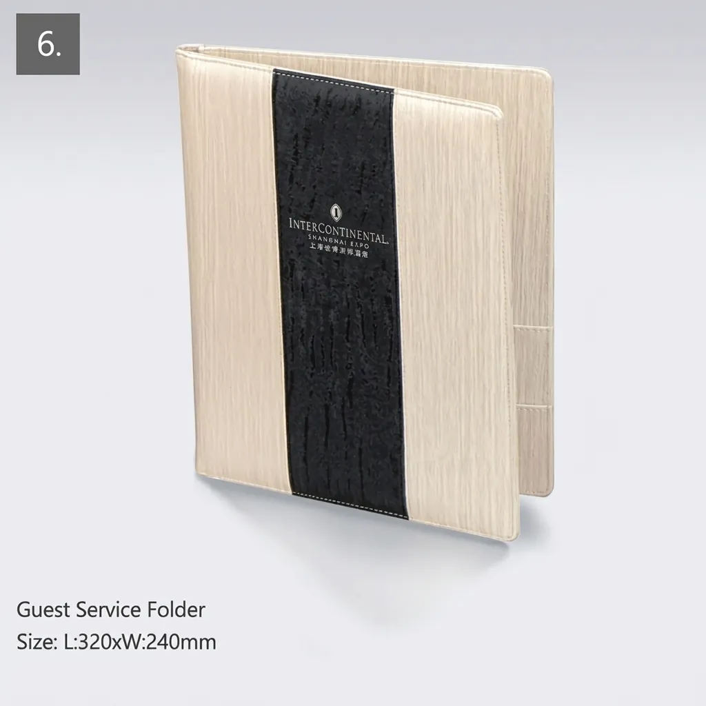PU Leather 15-Piece Amenities Set with Service Folder With Clip — LTH-1069 (image 16)