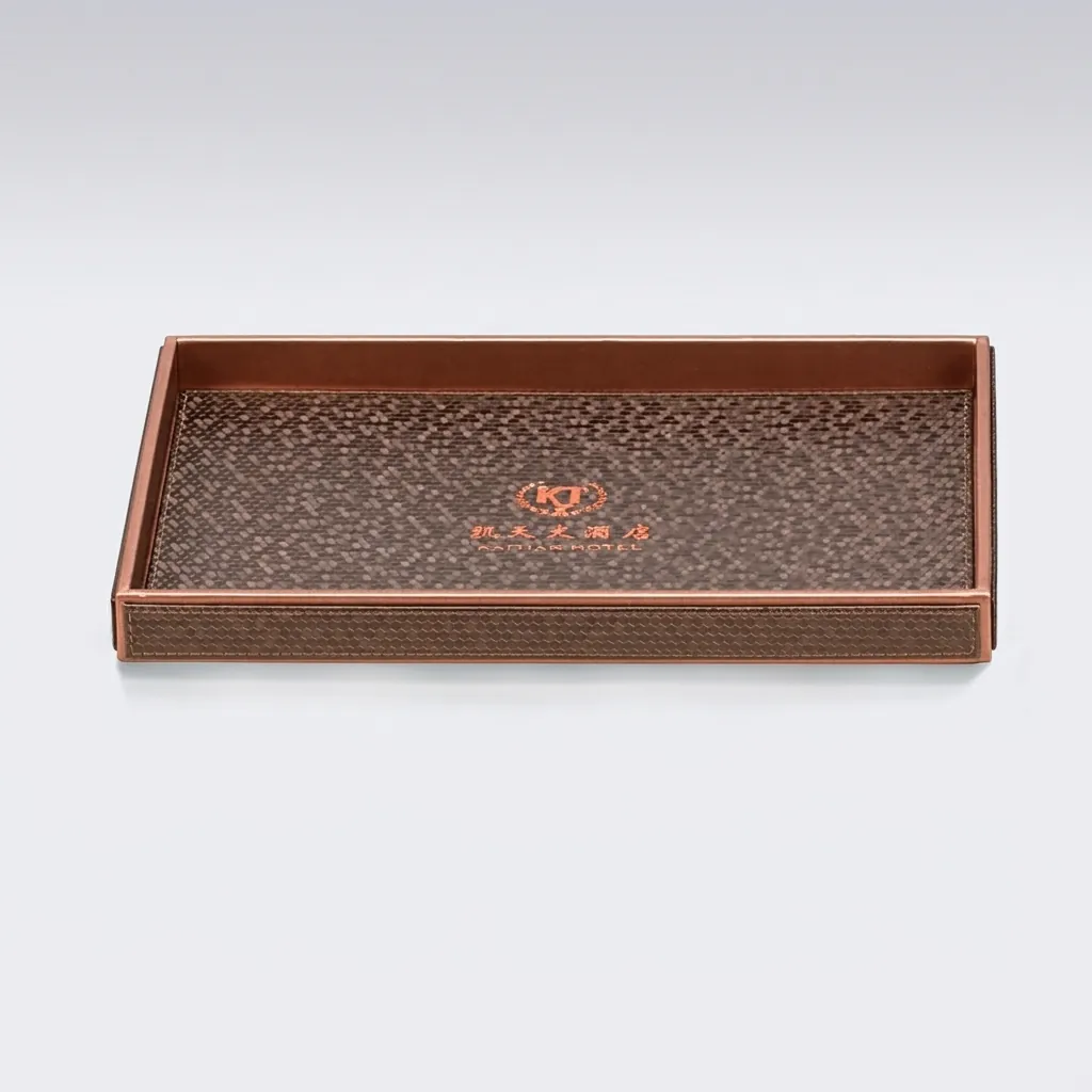 PU Leather 16-Piece Amenities Set with Sachet Holder Box With 3 Compartment — LTH-1071 (image 8)