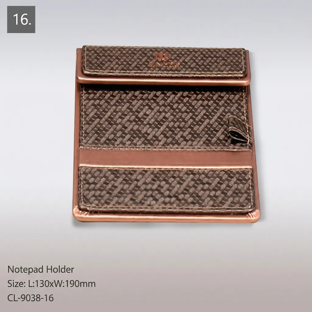 PU Leather 16-Piece Amenities Set with Sachet Holder Box With 3 Compartment — LTH-1071 (image 10)