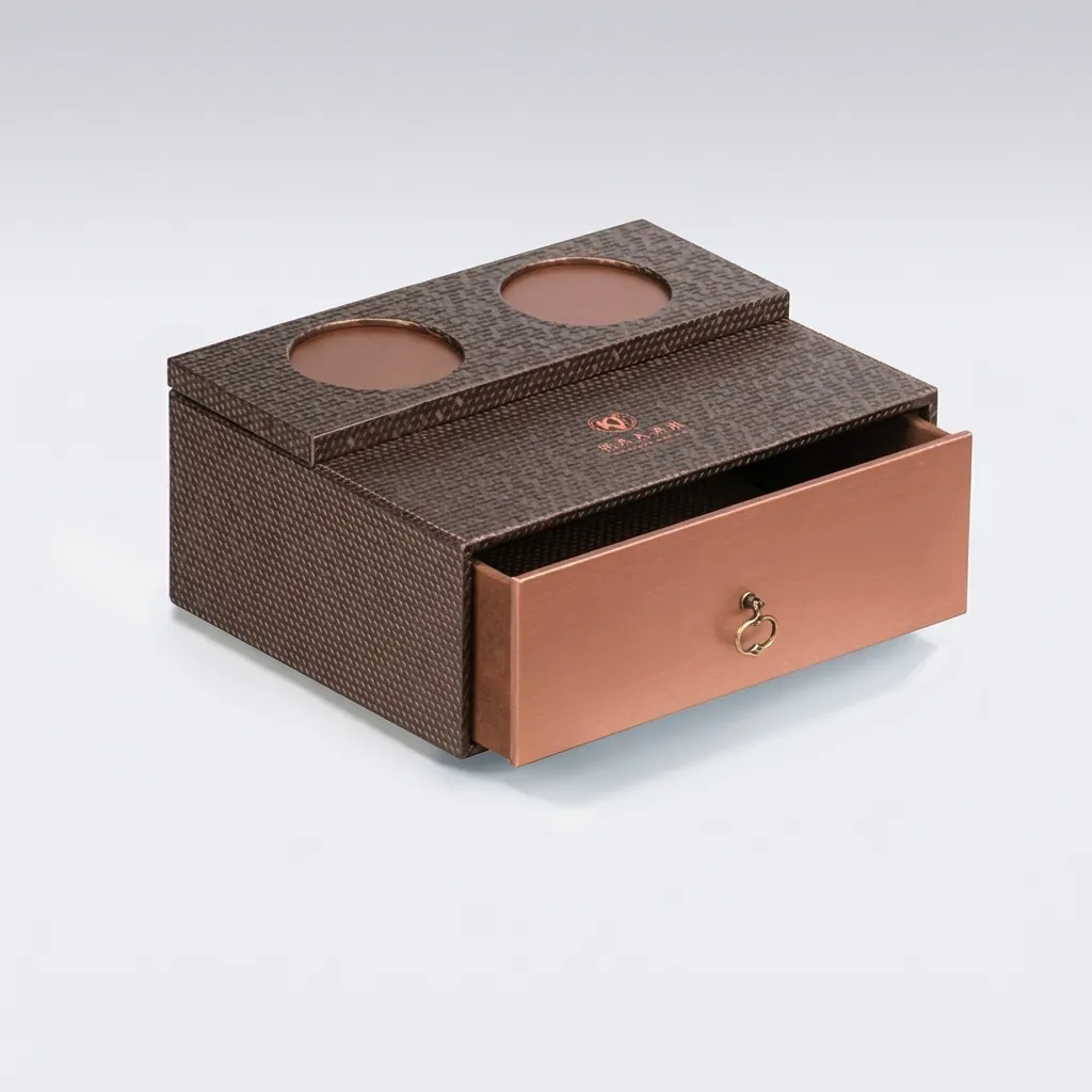PU Leather 16-Piece Amenities Set with Sachet Holder Box With 3 Compartment — LTH-1071 (image 12)