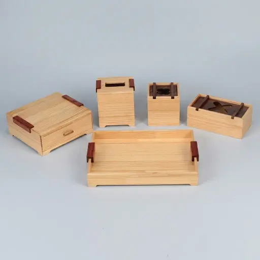 Wooden Hotel Amenities 5pcs