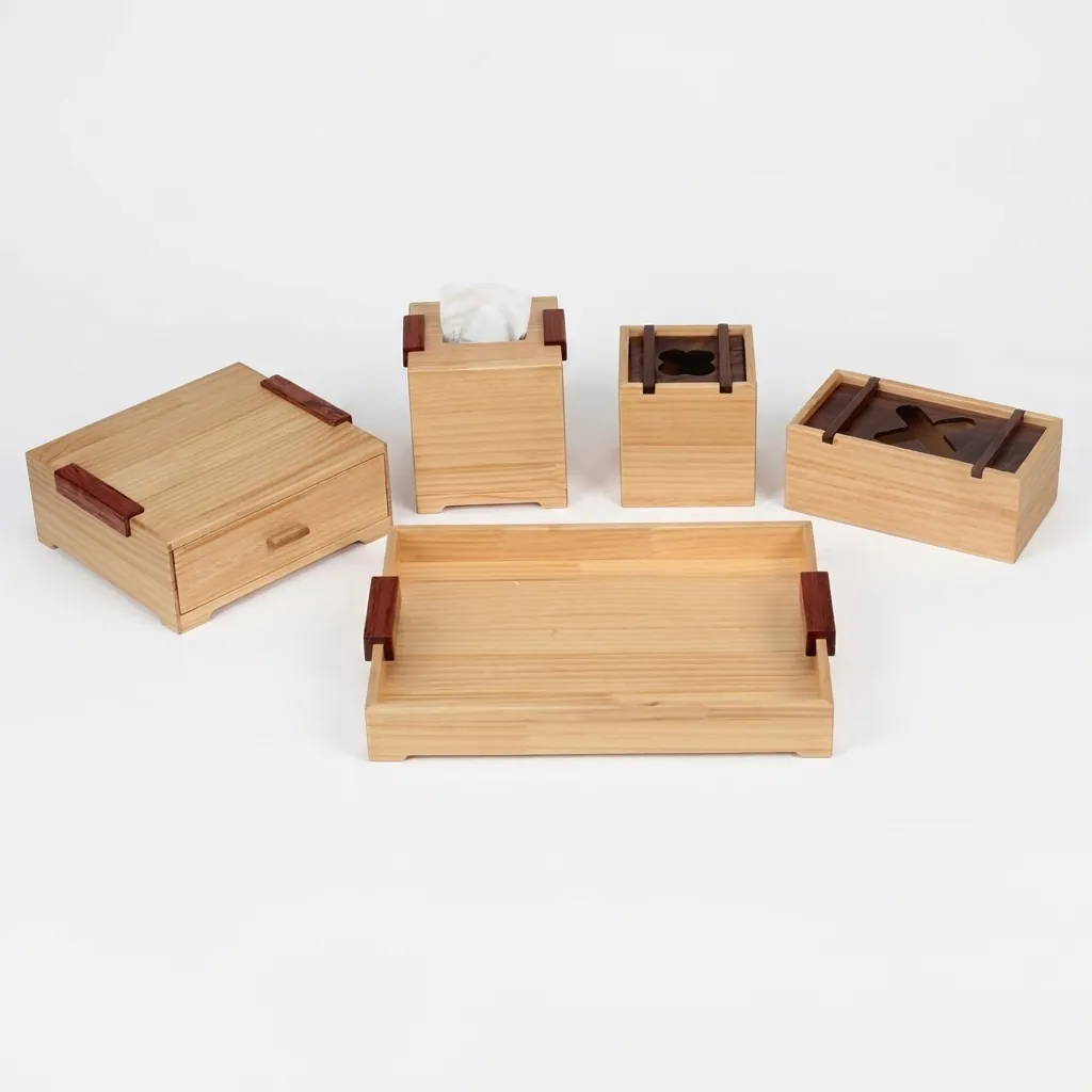 Wooden Hotel Amenities 5pcs — LTH-1072 (image 2)