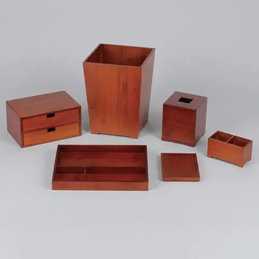 Wooden Hotel Amenities 6pcs