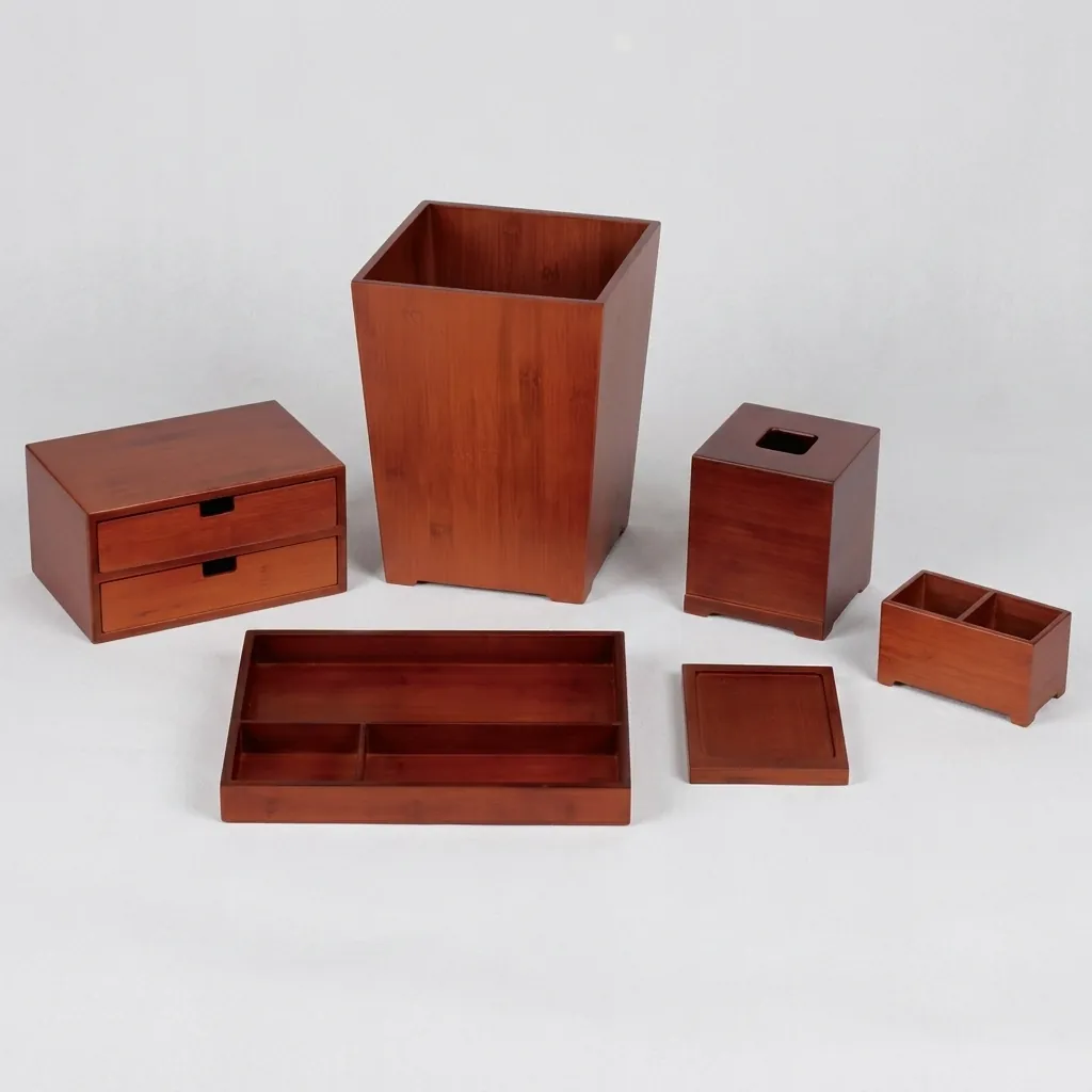 Wooden Hotel Amenities 6pcs — LTH-1073 (image 2)