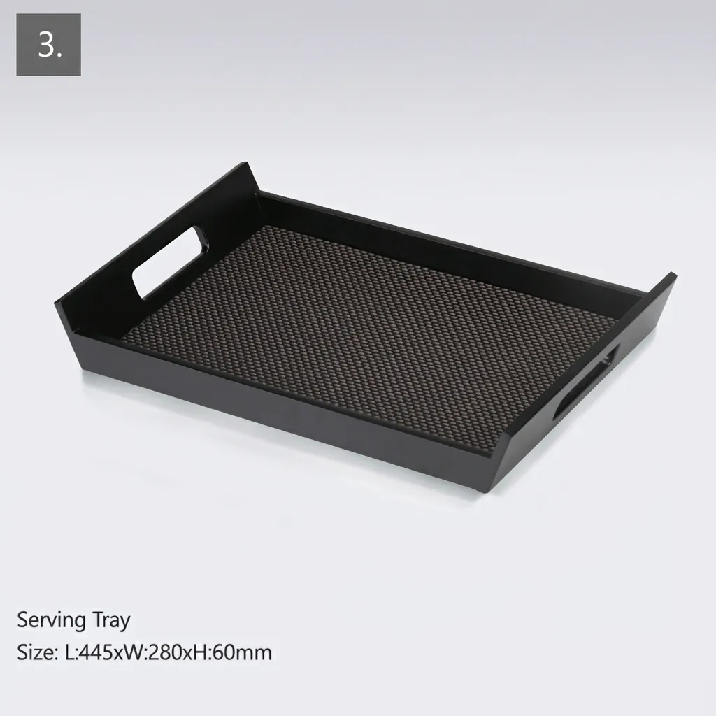 Wood & Pu Leather Hotel Amenities 3pcs — LTH-1074 (image 5)