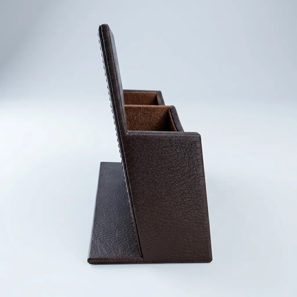 Pu Leather Double Remote Control Holder — LTH-1077 (image 5)