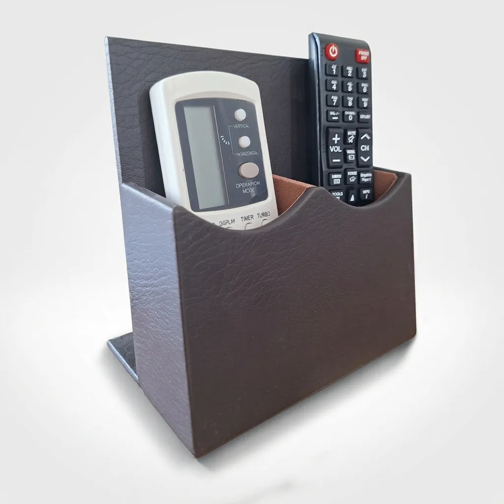 Pu Leather Double Remote Control Holder — LTH-1077 (image 6)