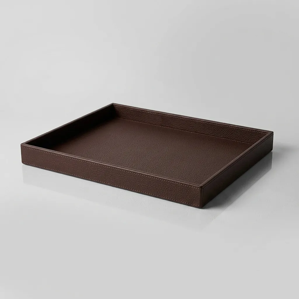 Pu Leather Rectangular Serving Tray — LTH-1078 (image 2)