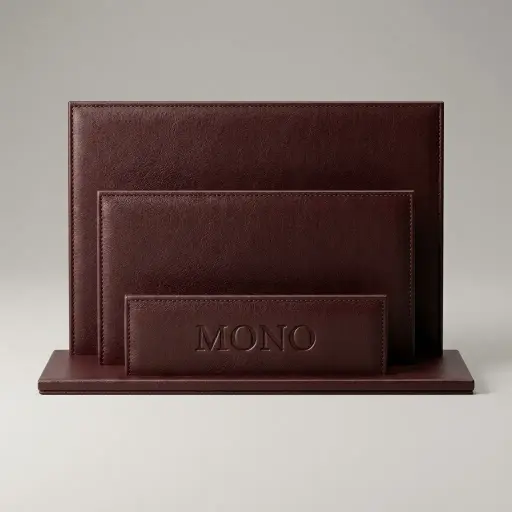 Pu Leather Brochure Holder