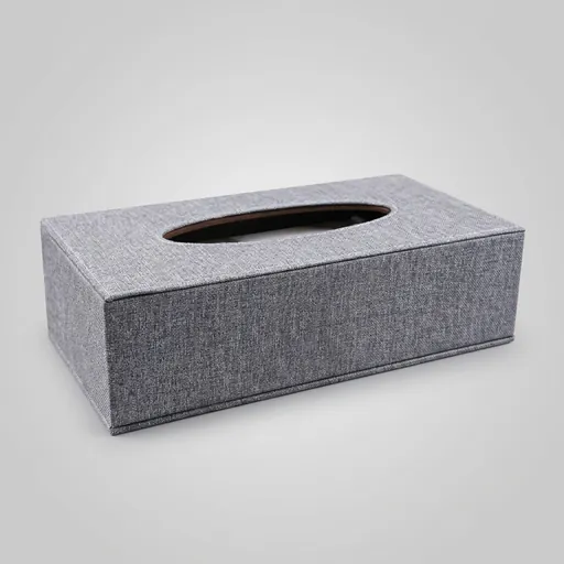 Rectangular Linen Tissue Box Cover — LTH-1080