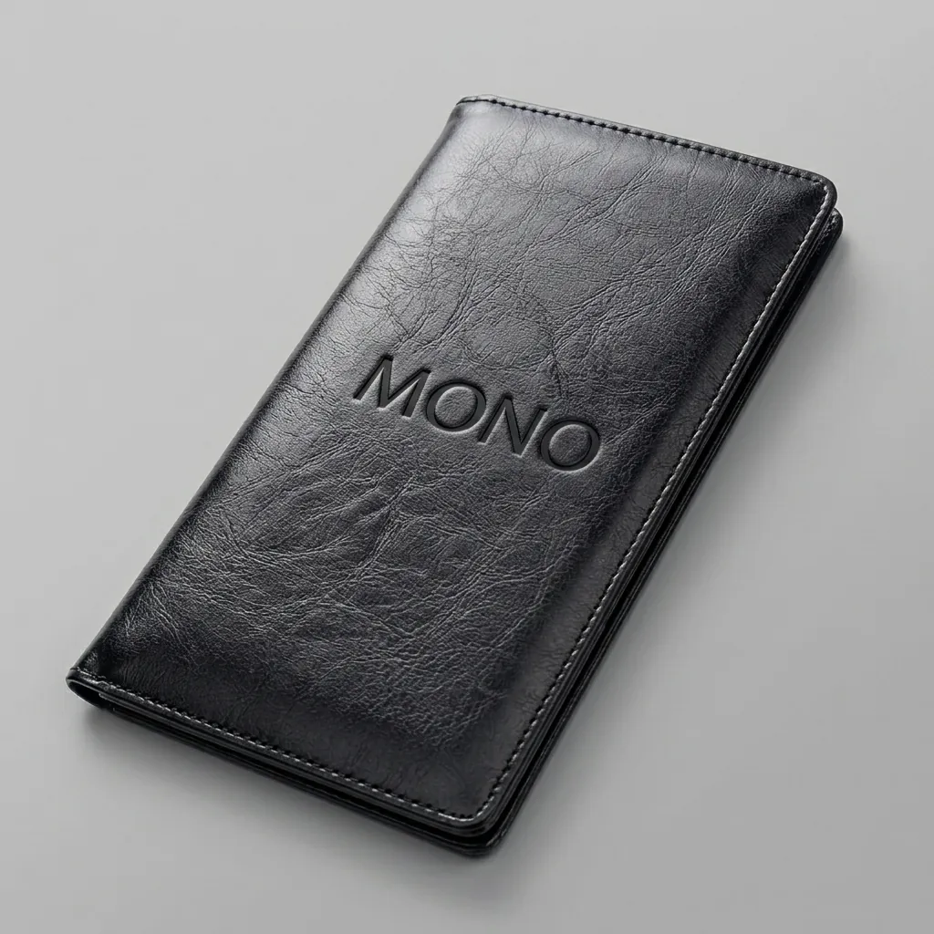 Pu Leather Folder A5/A6 Paper — LTH-1089 (image 1)