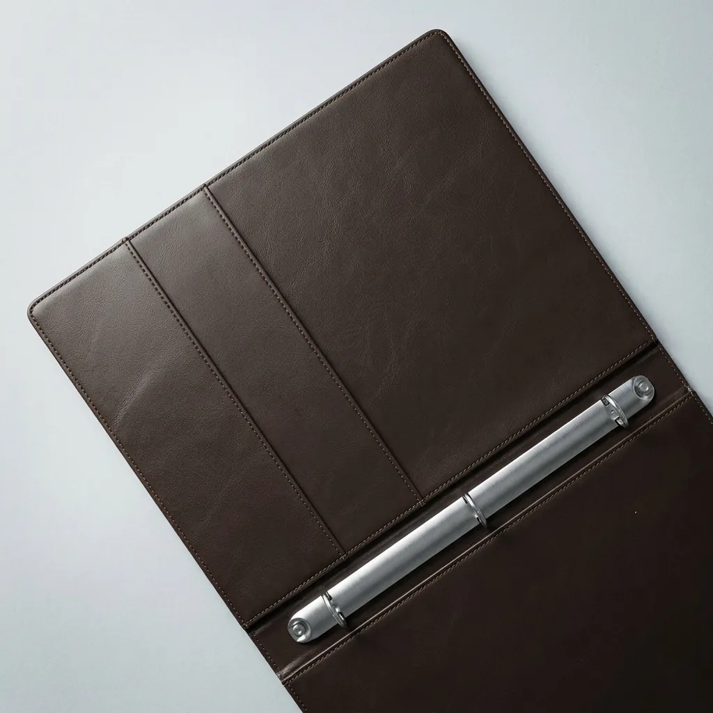 Pu Leather Stationery Folder A4 Paper — LTH-1091 (image 7)