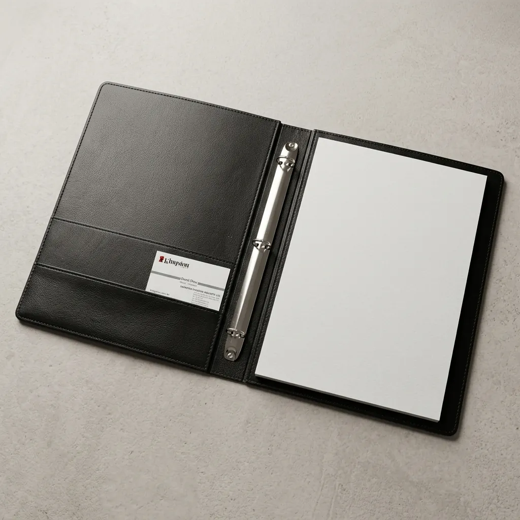 Pu Leather Stationery Folder A4 Paper — LTH-1091 (image 9)